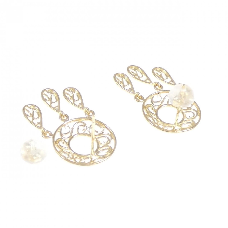 K18YG Bông tai - Hàng hiệu Authentic 872076