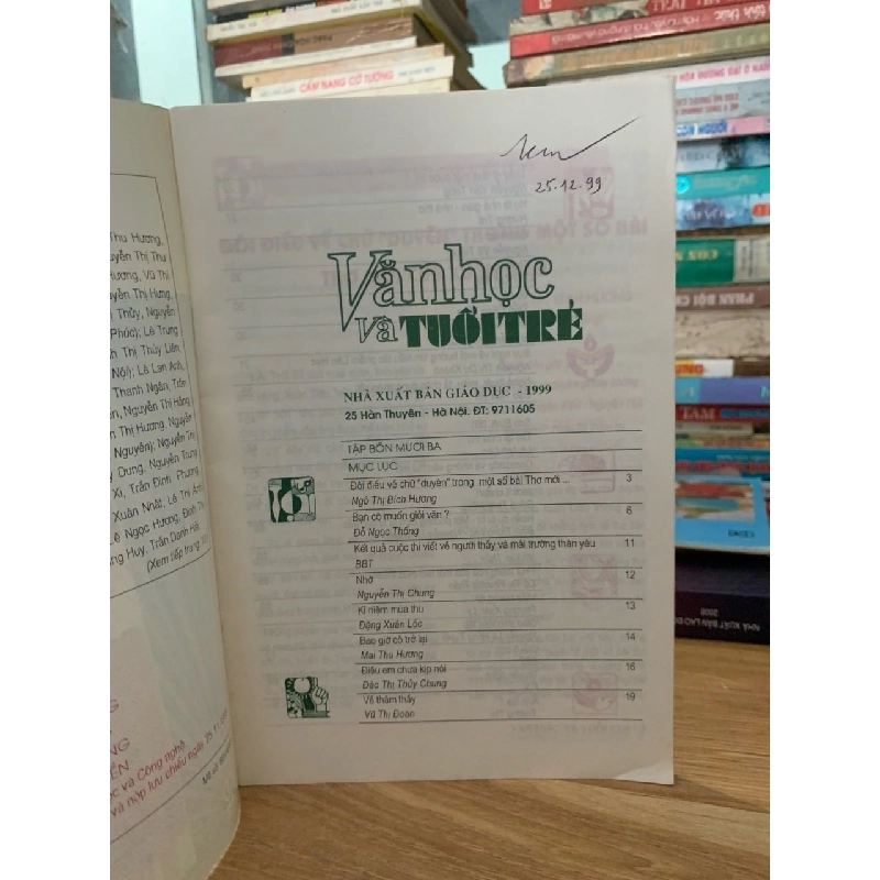 Văn học và Tuổi trẻ tập 43 750667