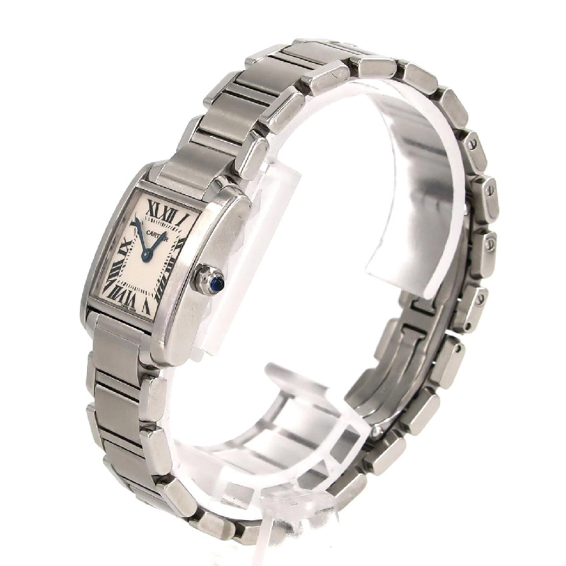 Cartier Tank Francaise SM W51008Q3 SS Quartz - Hàng hiệu Chính hãng 874398