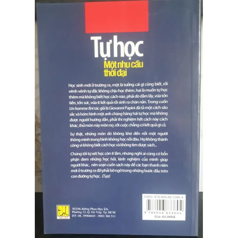 Tự học Một nhu cầu thời đại - Nguyễn Hiến Lê 733750