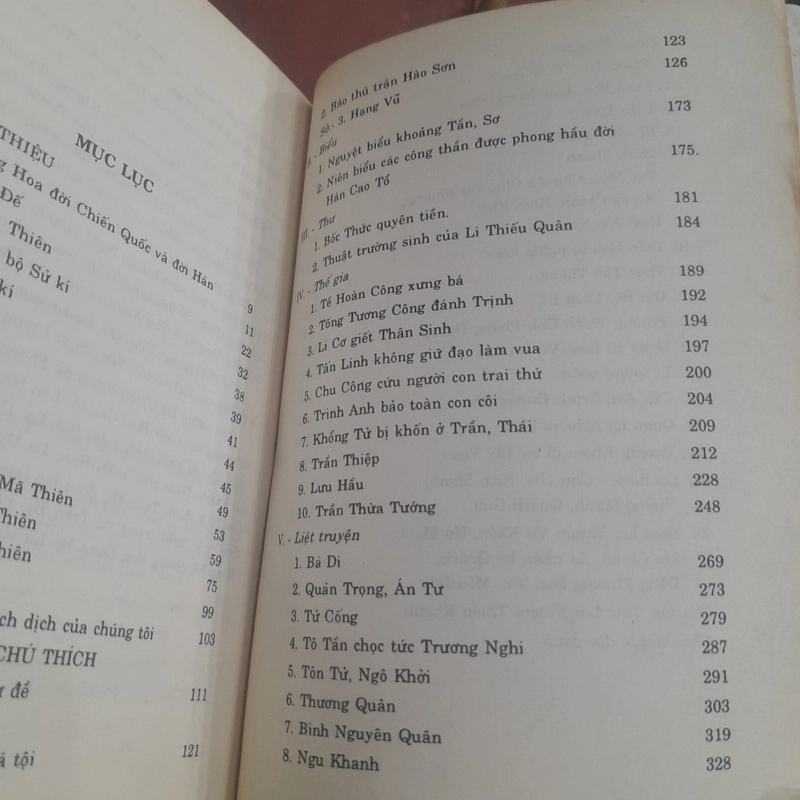 SỬ KÝ TƯ MÃ THIÊN (Giản Chi và Nguyễn Hiến Lê giới thiệu, trích dịch, chú thích) 526425