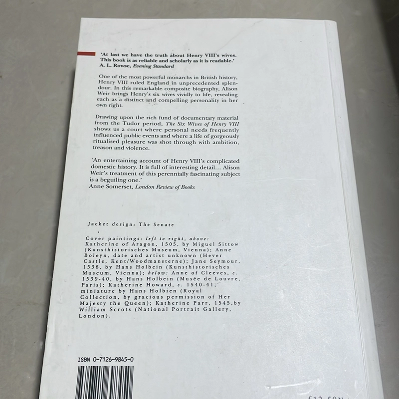 The Six Wives of Henry VIII - Alison Qeir 509348