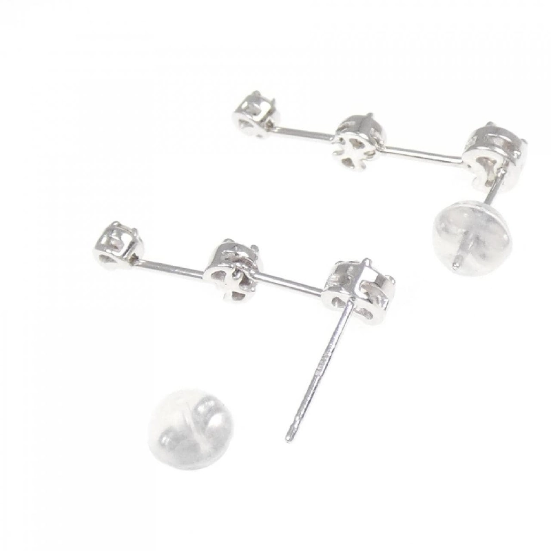 K14WG Bông tai kim cương ba viên 0.50CT - Hàng hiệu Chính hãng 867740