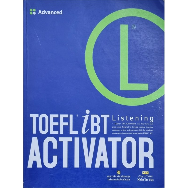 Tiếng Anh - COMBO 2 quyển TOEFT iBT ACTIVATOR LISTENING (Intermediate và Advanced) 158707