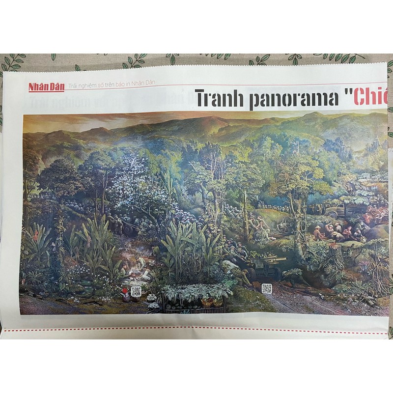 Tranh Panorama khổ lớn Chiến thắng Điện Biên 163746