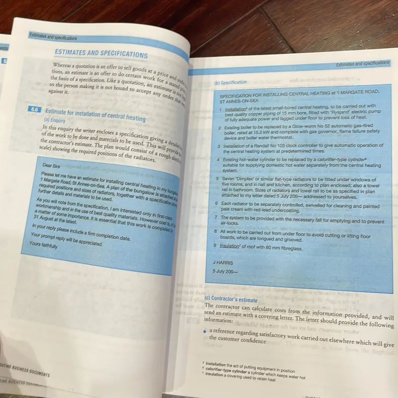 Mẫu thư tín thương mại tiếng anh Model business letters emails & other business documents  1035005
