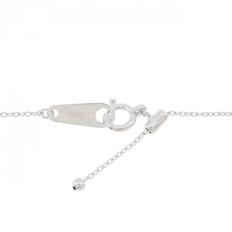 K18WG Dây chuyền hình trái tim Sapphire 0.33CT - Hàng hiệu Chính hãng 857170