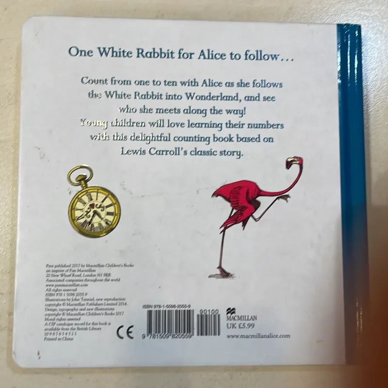 NGOẠI VĂN trẻ em : one white rabbit a countjng book - the macmillan uk  1027534