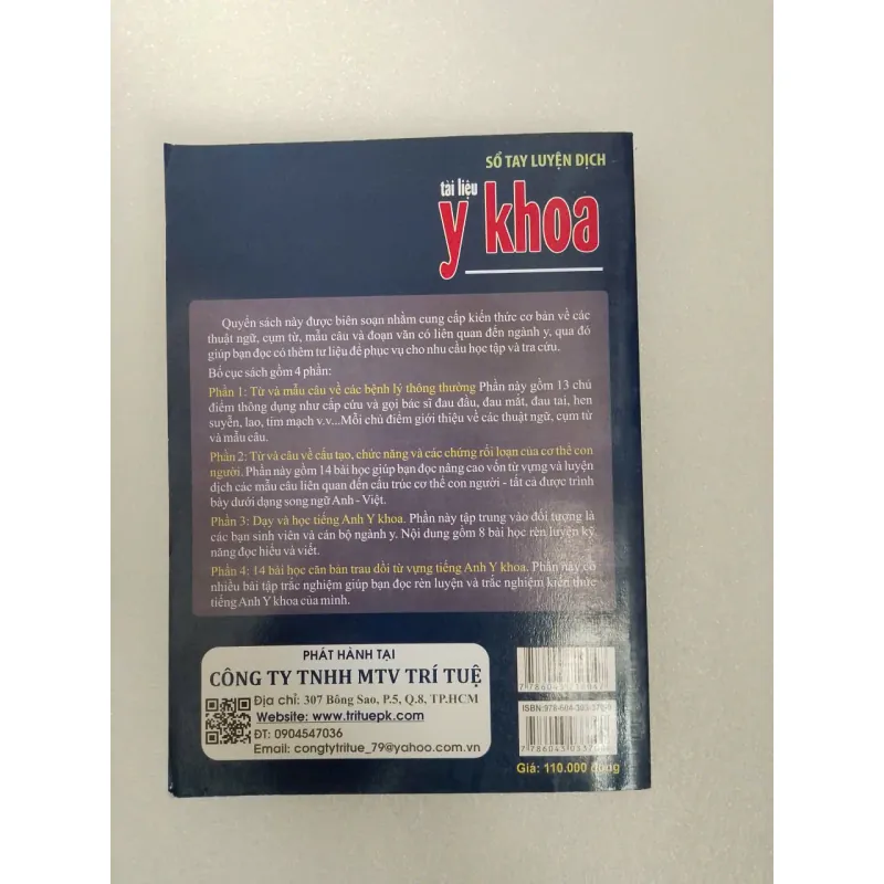 Sổ tay luyện dịch tài liệu Y khoa 708577