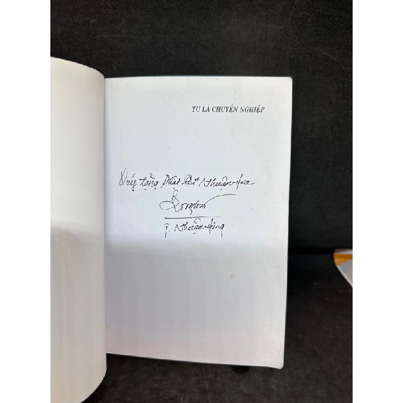 Tu Là Chuyển Nghiệp, Thích Thanh Từ, Mới 70% (Có Chữ Ký Trang Đầu), 2011 SBM0609 450477