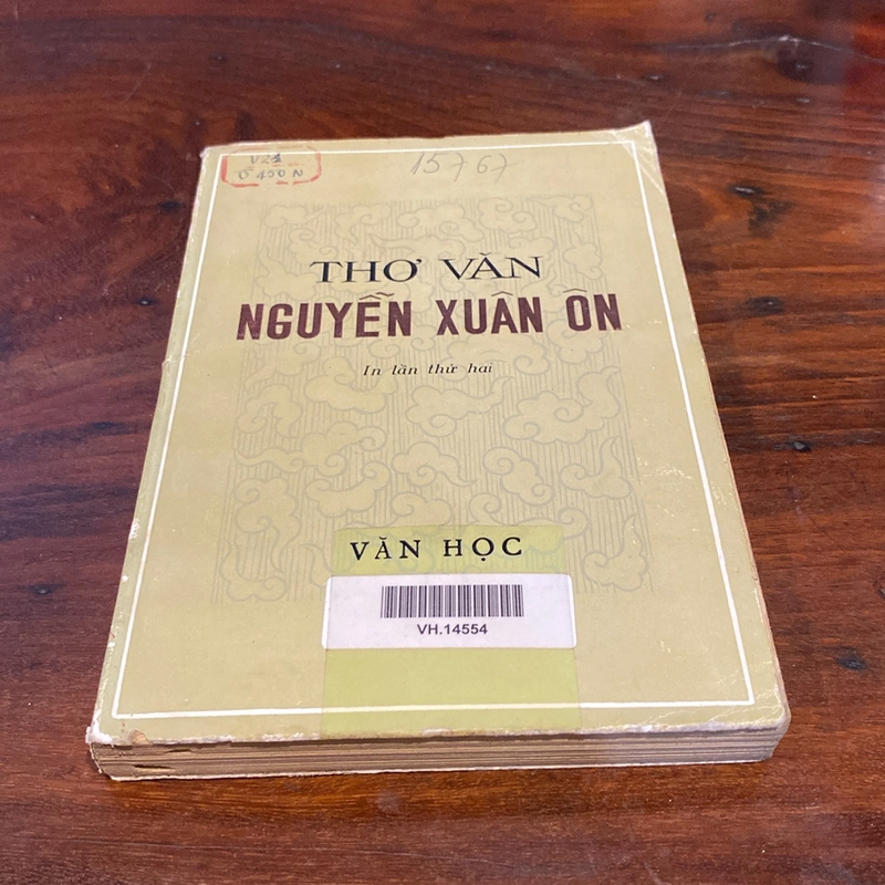 THƠ VĂN NGUYỄN XUÂN ÔN (XB 1977) 472696