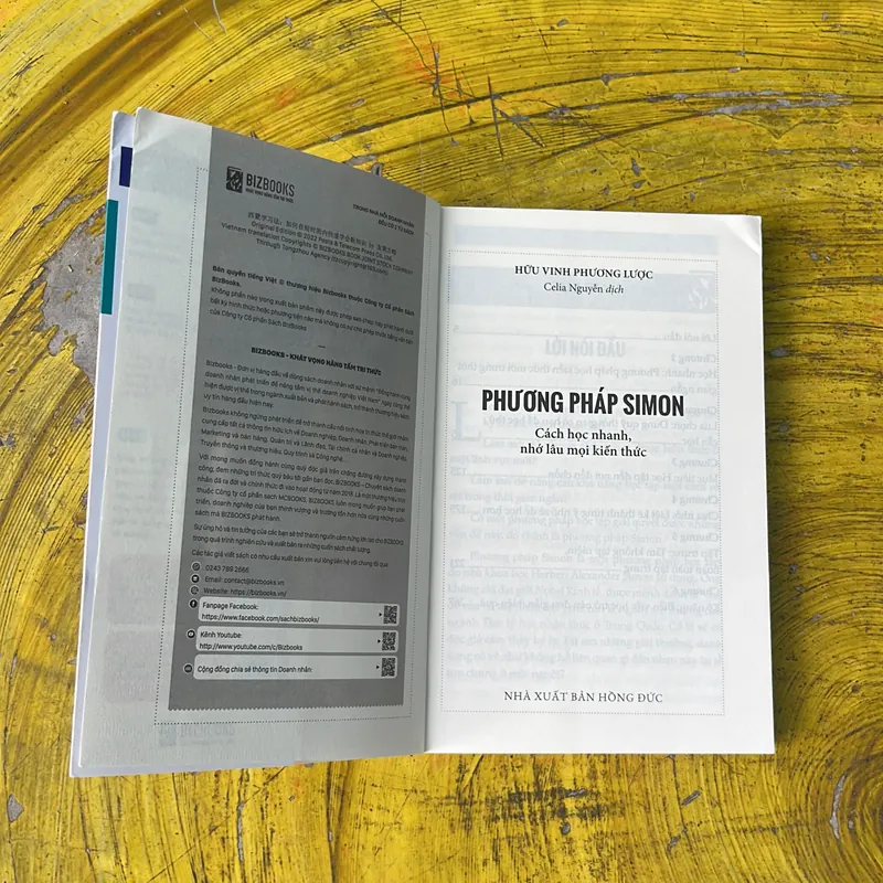 PHƯƠNG PHÁP SIMON CÁCH HỌC NHANH, NHỚ LÂU MỌI KIẾN THỨC 735741