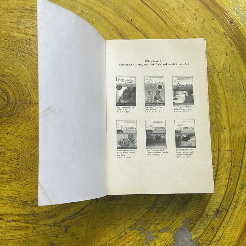 YOUR PREGNANCY WEEK BY WEEK  700675