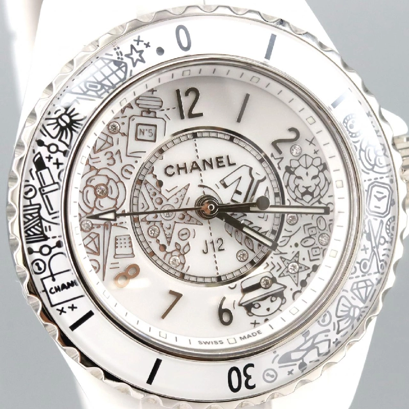 Chanel J12･20 33mm gốm LIMITED H6477 gốm Quartz - Hàng hiệu Authentic 875825
