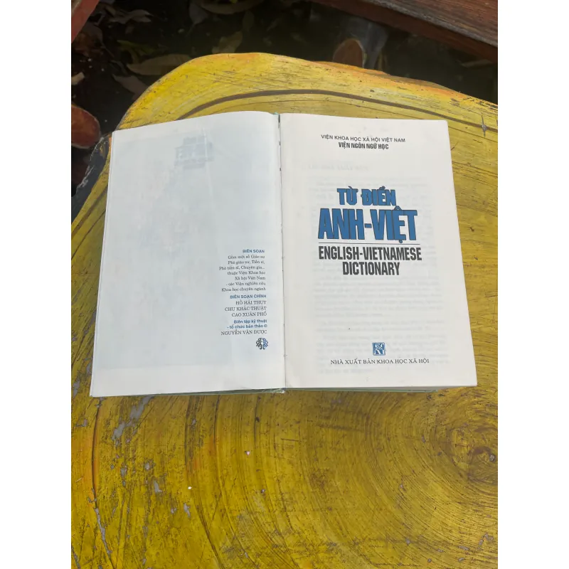 TỪ ĐIỂN VIỆT - ANH & ANH VIỆT - VIETNAMESE - ENGLISH & ENGLISH- VIETNAMESE DICTIONARY 730580