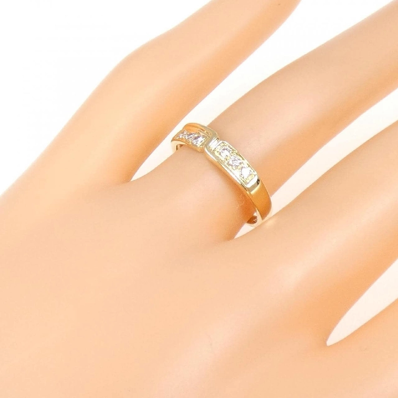 Nhẫn kim cương K18YG 0.10CT - Hàng hiệu Authentic 856935