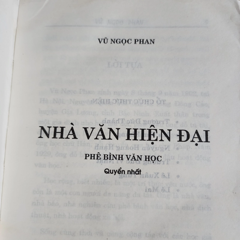 Vũ Ngọc Phan tác phẩm tập 1  518002