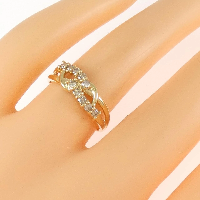 Nhẫn kim cương K18YG 0.30CT 669323