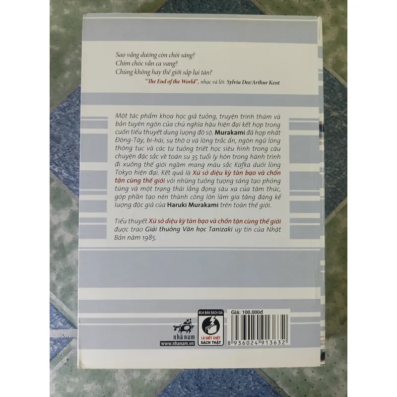 Haruli Murakami - xứ sở diệu kỳ tàn bạo và chốn tận cùng thế giới 793173