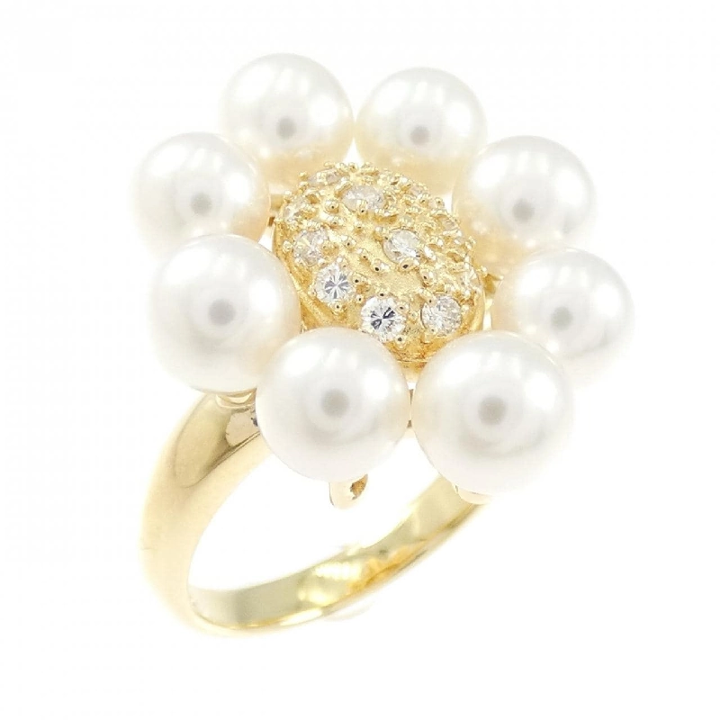 Nhẫn ngọc trai Akoya K18YG - Hàng hiệu Authentic 848926