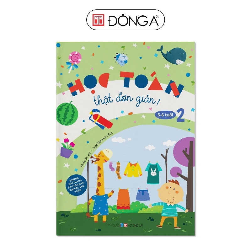 Học toán thật đơn giản 5-6 tuổi - T2 - 48 - Đông A, Sách thiếu nhi 922830