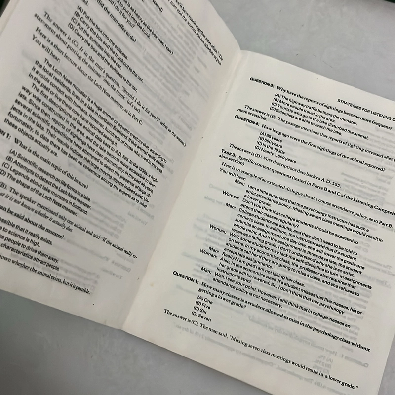 TOEFL strategies - Barron’s 506204