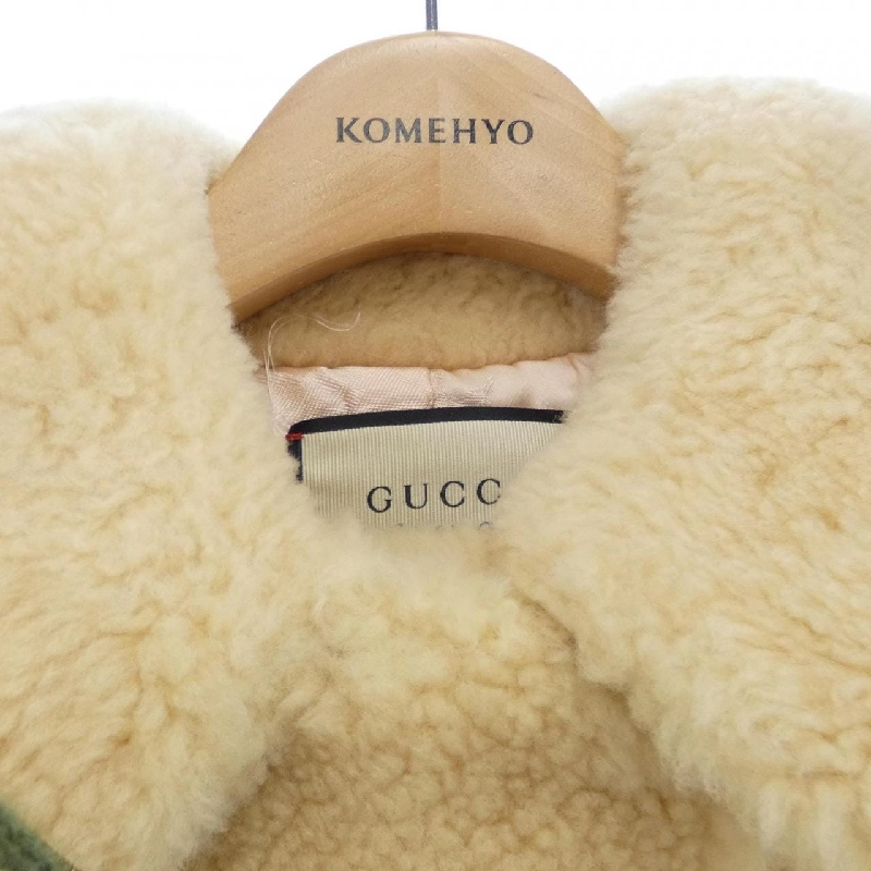 Gucci GUCCI 637810 XSABB Áo khoác lông cừu - Hàng hiệu Chính hãng 823350