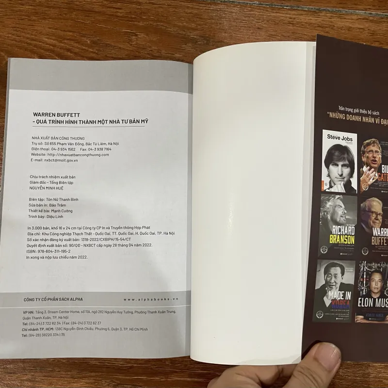 Quá Trình Hình Thành Một Nhà Tư Bản Mỹ - Warren Buffett (k3) 1004012