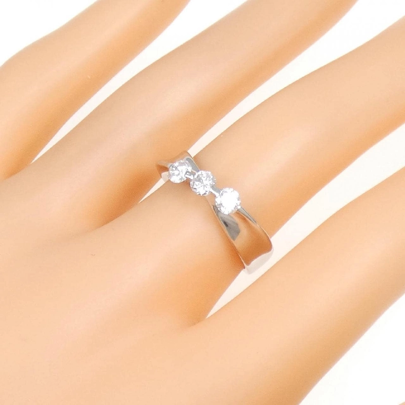 Nhẫn kim cương ba viên PT 0.50CT - Hàng hiệu Authentic 855657