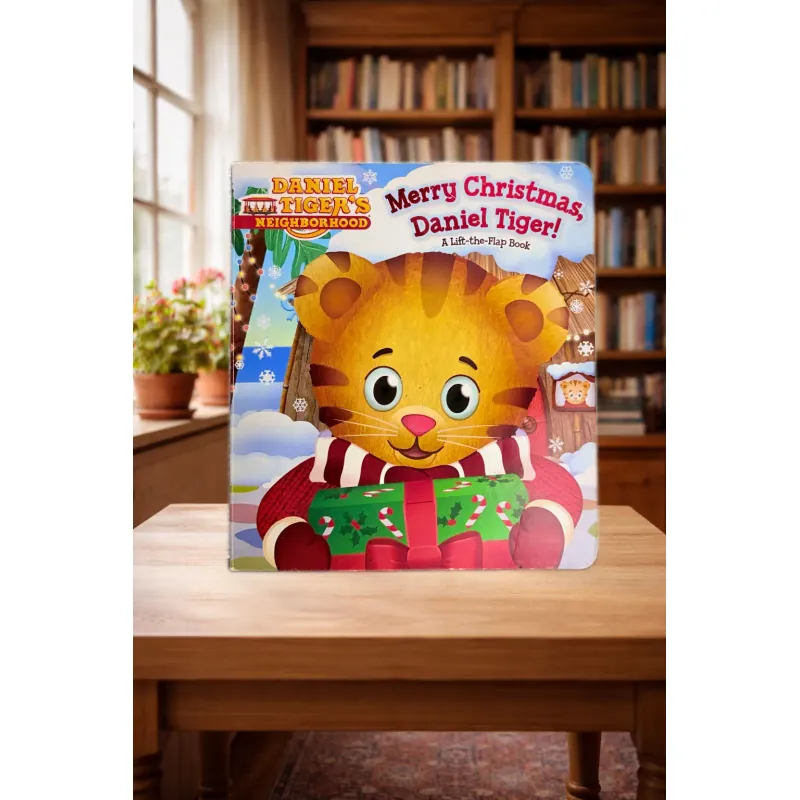 Board book Lật mở Merry Christmas, Daniel Tiger! – Giáng Sinh ấm áp cùng Daniel Tiger  927811