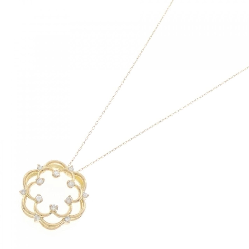 K18YG Dây chuyền kim cương - Hàng hiệu Authentic 862760