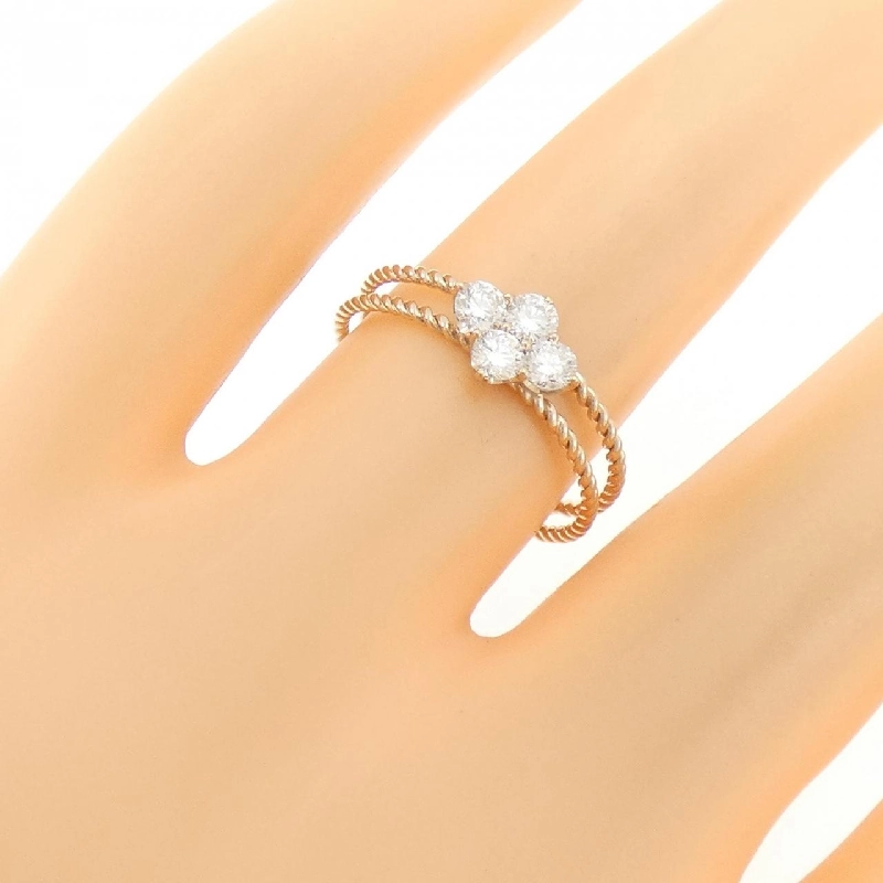 Nhẫn kim cương K18PG 0.30CT 668780