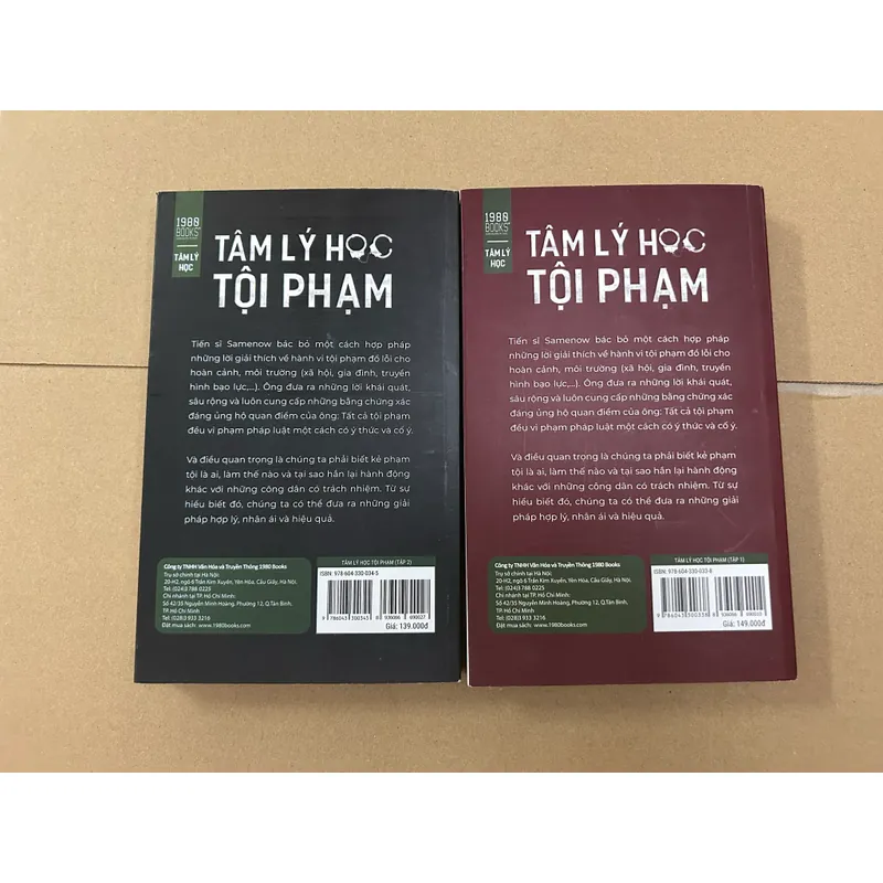 Tâm lý học tội phạm bộ 2 quyển 569097