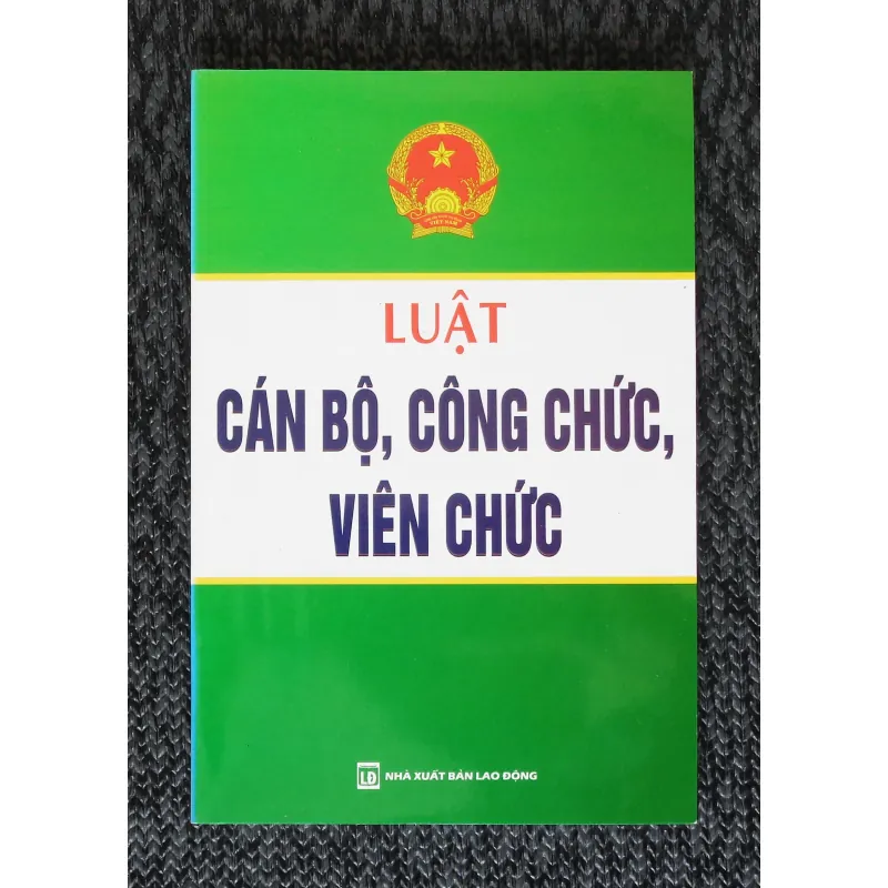 Luật cán bộ, công chức, viên chức 8114
