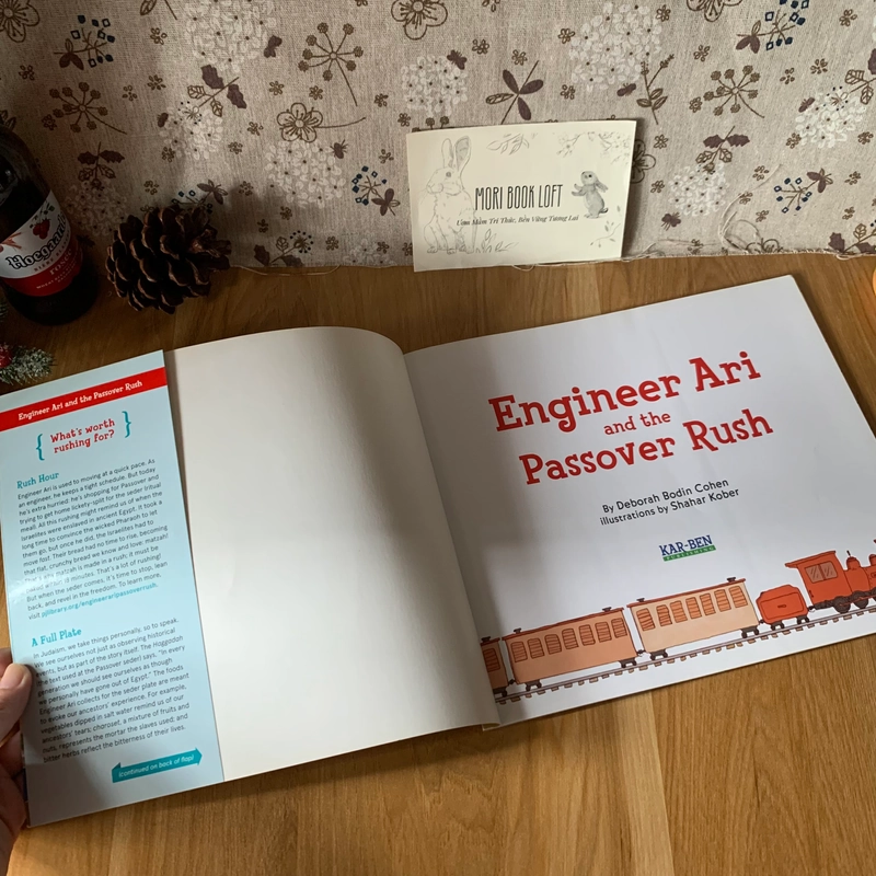 Sách tranh tiếng anh Engineer Ari and the Passover Rush, Used, Picture Book For Kids 446666