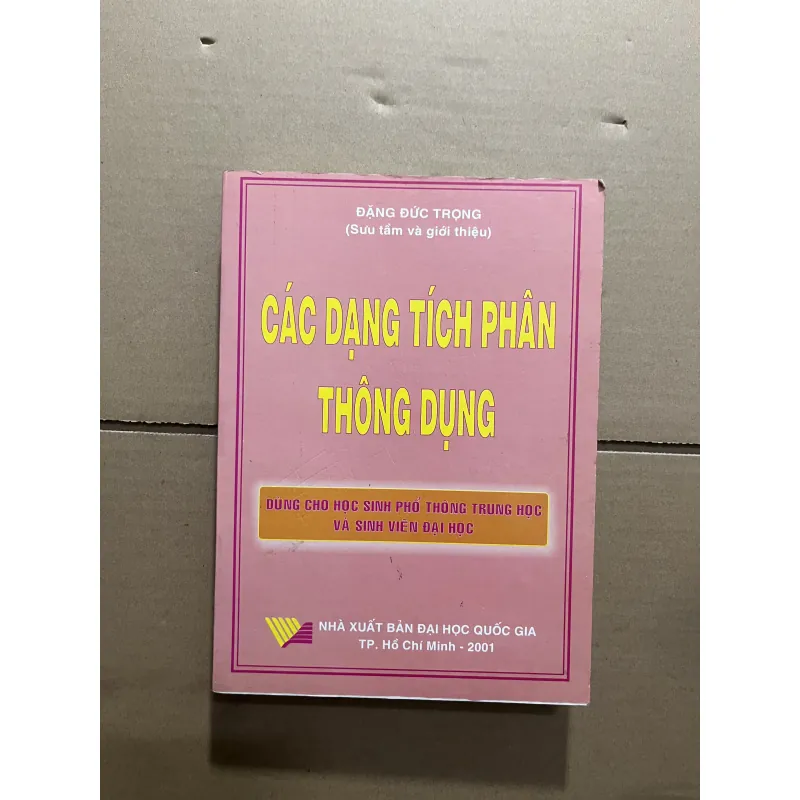 Các dạng tích phân thông dụng 976900