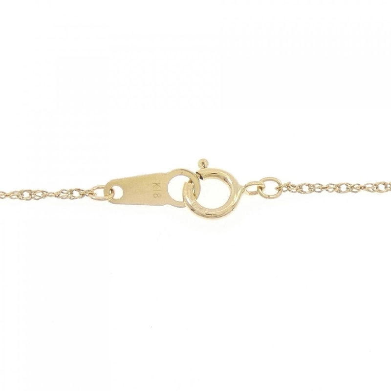 K18YG 2WAY Dây chuyền kim cương 0.12CT - Hàng hiệu Authentic 860589