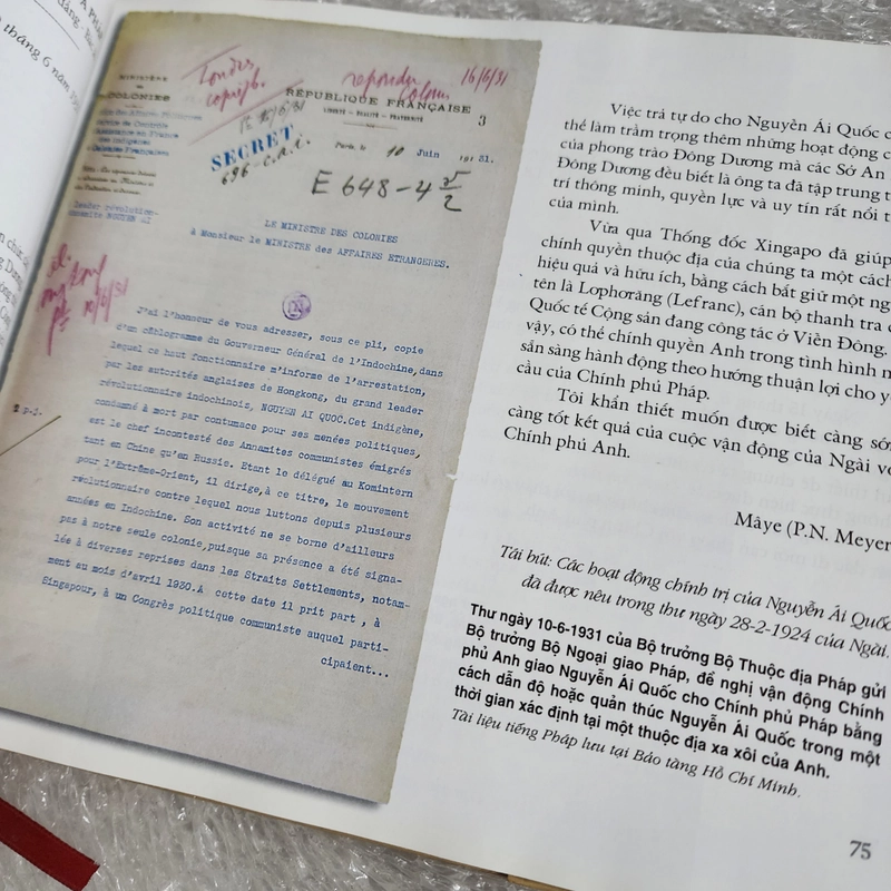 Vụ án Nguyễn Ái Quốc ở Hồng Kông 1931-1933 tư liệu, hình ảnh | bìa cứng 459848