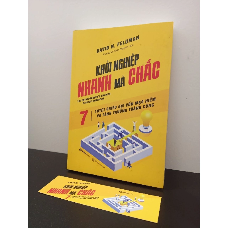 Khởi Nghiệp Nhanh Mà Chắc David N. Feldman New 95% HCM.ASB2302 356288