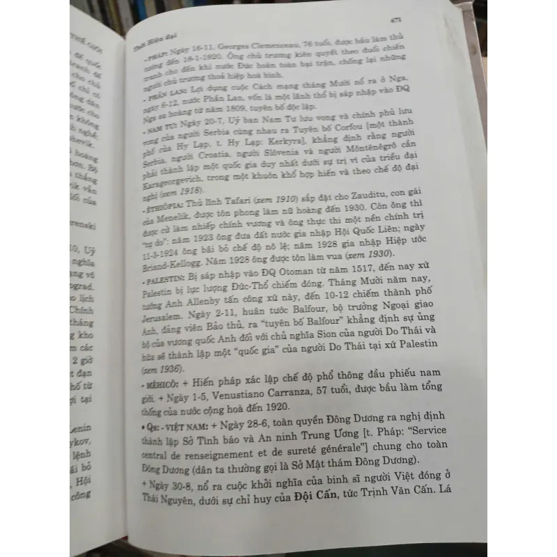 BIÊN NIÊN SỬ THẾ GIỚI TỪ TIỀN SỬ ĐẾN HIỆN ĐẠI (BÌA CỨNG) - NGUYỄN VĂN DÂN 1037041