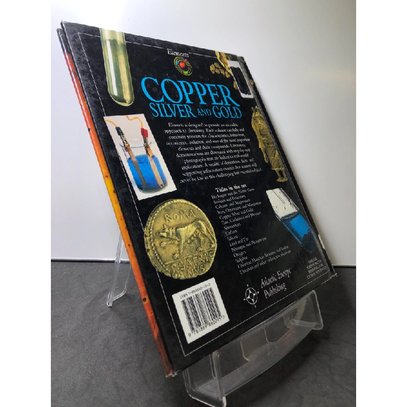 Copper Silver and Gold BÌA CỨNG mới 85% bẩn nhẹ Elements HPB3107 NGOẠI VĂN 458440