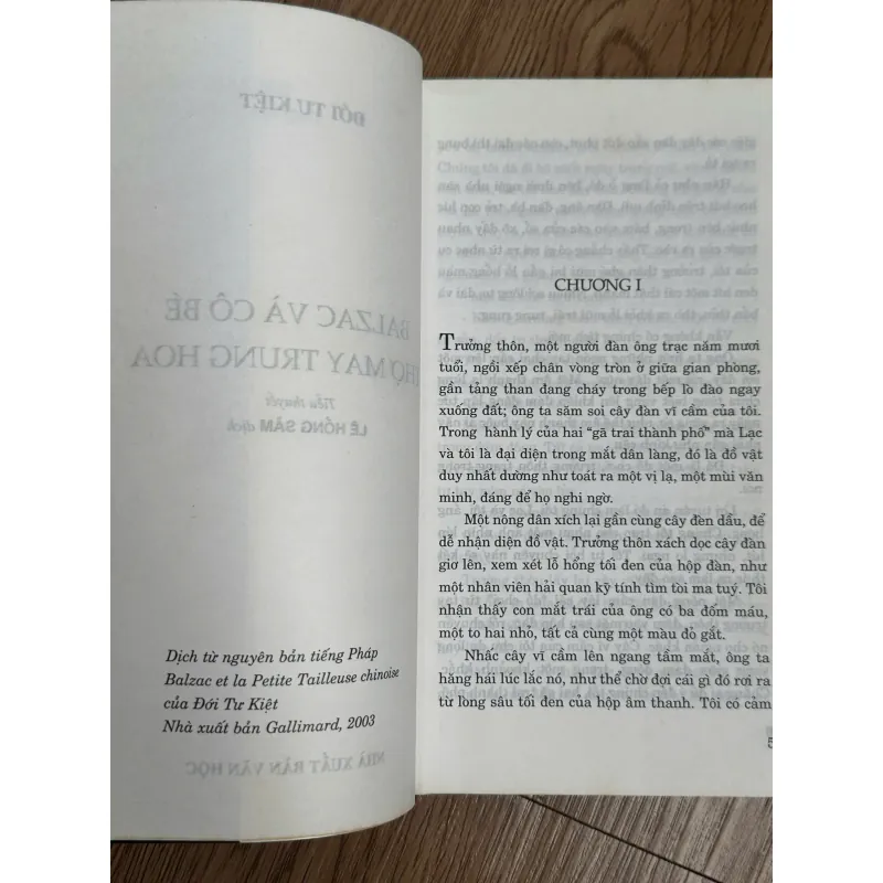 Balzac Và Cô Bé Thợ May Trung Hoa - Đới Tư Kiệt 788590