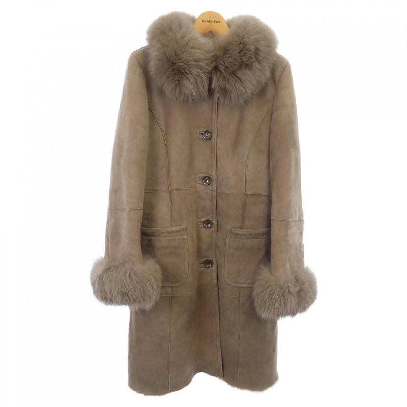 【Mã giảm giá】Leilian LEILIAN Áo khoác lông cừu 629632