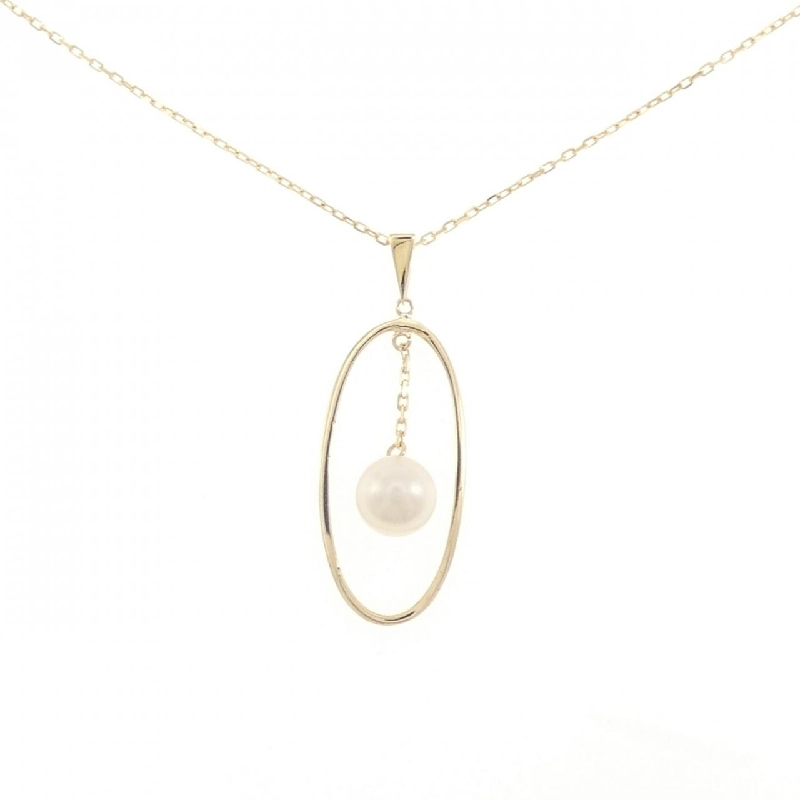 K18YG Vòng cổ ngọc trai Akoya 7mm - Hàng hiệu Chính hãng 861137