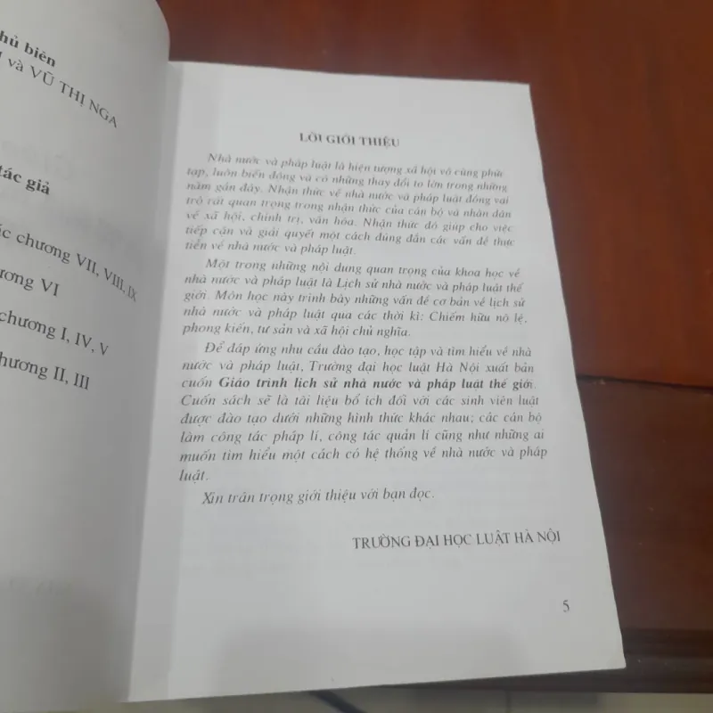 Giáo trình LỊCH SỬ NHÀ NƯỚC VÀ PHÁP LUẬT THẾ GIỚI 930904