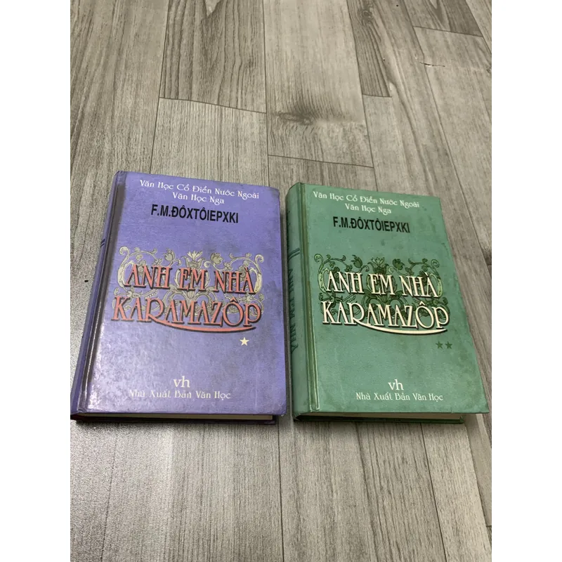 Anh em nhà karamazop. Bộ 2 tập bìa cứng. 2a3 599652