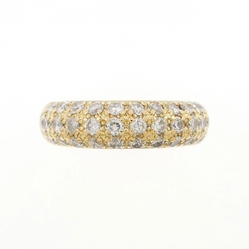 Nhẫn kim cương Pavé K18YG 1.06CT - Hàng hiệu Chính hãng 849718