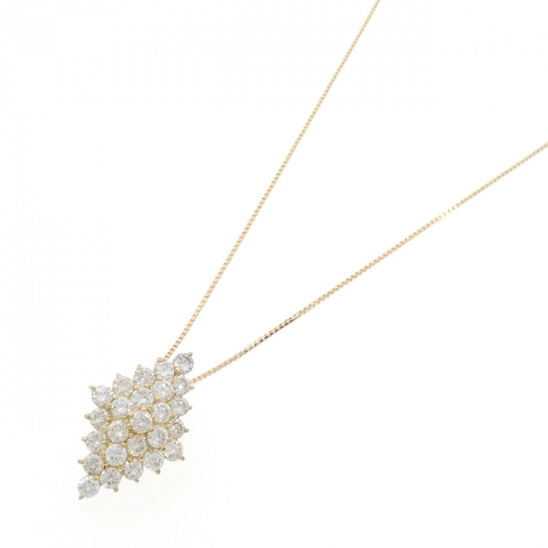 K18YG Dây chuyền kim cương 2.00CT - Hàng hiệu Chính hãng 862330