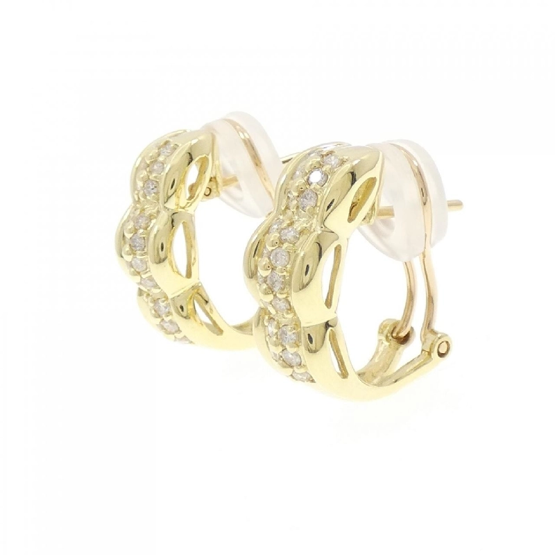 K18YG Bông tai/Khuyên tai kim cương 0.44CT - Hàng hiệu Chính hãng 868105