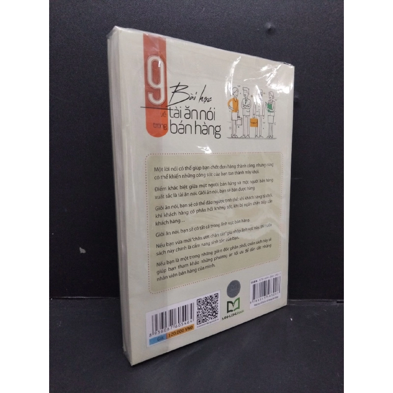 9 Bài học về tài ăn nói trong bán hàng mới 100% HCM2608 Vương Hoành KỸ NĂNG 916586